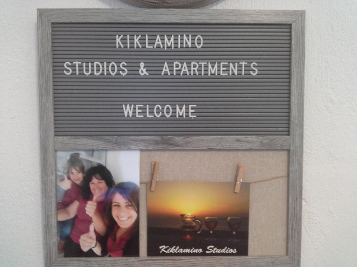 Kiklamino Sunset Studios Oía Exterior foto